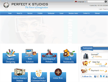 Tablet Screenshot of perfectkstudios.com